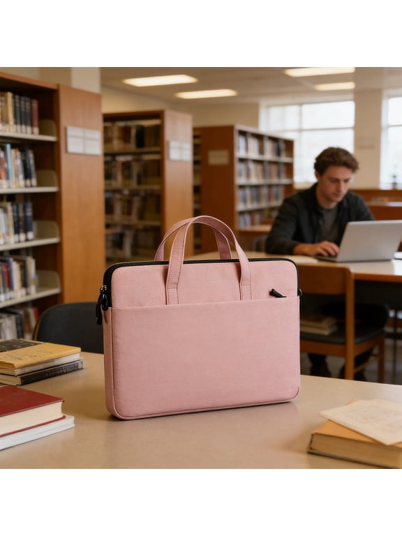 14 Inches Laptop Bag Messenger Shoulder Bag For Laptop Or Tablet Sleek Lasting And Water-Repellent Fabric, Business Travel Work Computer Bag Case Briefcase