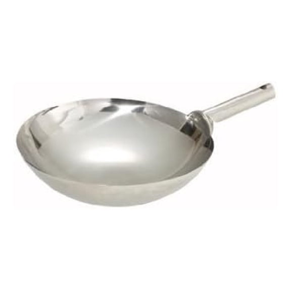 14" Japanese Style Stainless Steel Wok