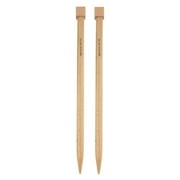 14" Jumbo Wood Knitting Needles by Loops & Threads - 19 / 15mm Large Knitting Needles for Chunky and Bulky Yarn - 1 Pack