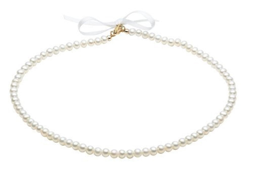 14 KT Mindy Harris Freshwater Pearl Necklace 15 inch