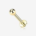 thumbnail image 1 of 14 Karat Gold OneFit Threadless Ball Top Flat Back Stud Labret, 1 of 5
