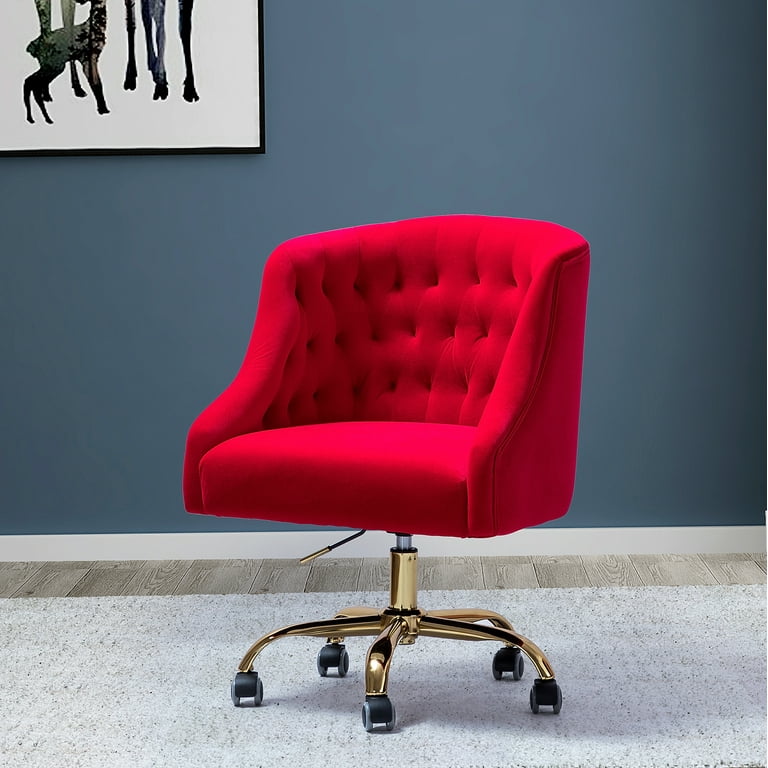 Fancy red online chair