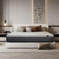 thumbnail image 1 of 14" King Hybrid Mattress CertiPUR-US Certified Memory Foam Pocket Spring Mattress Medium Firm in a Box, 1 of 6