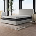 thumbnail image 1 of 14" King Mattress With Copper Gel Cooling Memory Foam, Edge Support And Air Ridge Foam For A Rejuvenating Pause Comfortable, 1 of 3