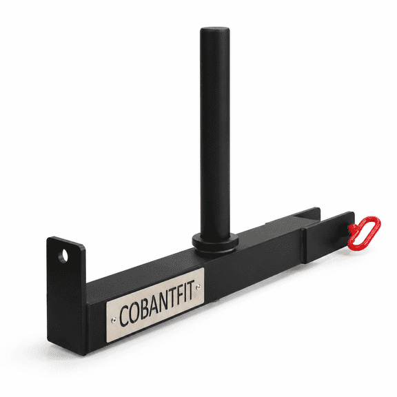 14'' Long Length Belt Squat Attachment For Racks Fits 2" X 3" And Rack Hole Diameters Of 5/8" Or Larger 1'' 2'' Weight Plates Req