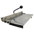 thumbnail image 1 of 14" Manual Stainless Steel Folding Machine Leather Purse Paper Bag Creasing Machine, 1 of 10