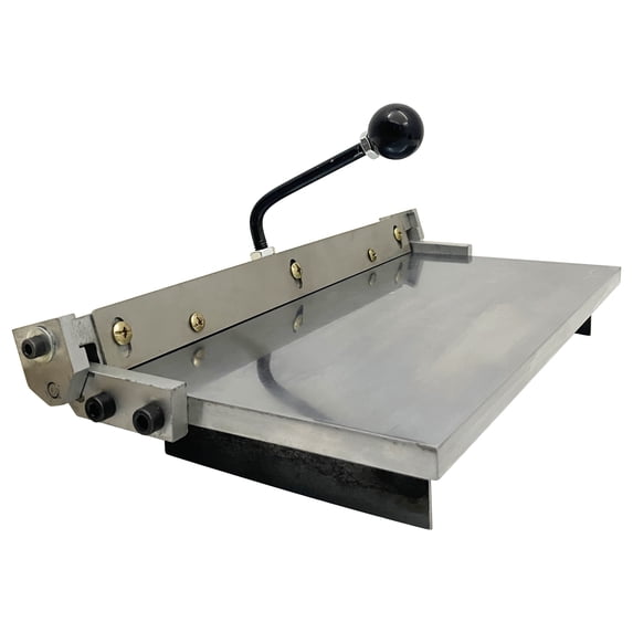 14" Manual Stainless Steel Folding Machine Leather Purse Paper Bag Creasing Machine