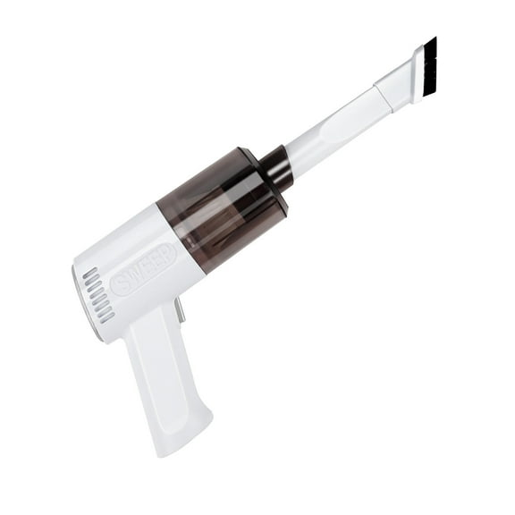 14" Mini Handheld Vacuum Cleaner - 120W, 12000pa Suction Power, Cordless, Rechargeable - Perfect for Dust, Pet Hair, Crumbs - Lightweight, Home, Office, Auto Detailing, Keyboard, Bricks, Ornaments