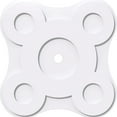 thumbnail image 1 of 14"OD x 1"ID x 4 3/4"C x 1"P Luna Architectural Grade PVC Contemporary Ceiling Medallion, 1 of 11