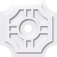 thumbnail image 1 of 14"OD x 2"ID x 4 1/2"C x 1"P Haus Architectural Grade PVC Contemporary Ceiling Medallion, 1 of 11