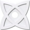 thumbnail image 1 of 14"OD x 3"ID x 5 1/4"C x 1"P Cosmo Architectural Grade PVC Contemporary Ceiling Medallion, 1 of 11