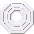 thumbnail image 1 of 14"OD x 4"ID x 5 1/2"C x 1"P Westin Architectural Grade PVC Contemporary Ceiling Medallion, 1 of 11