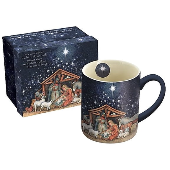 14 OZ MUG, HOLY FAMILY