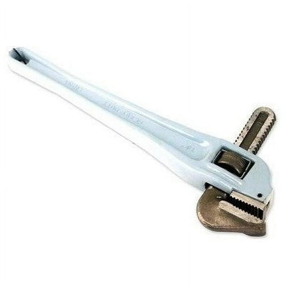14" Offset Head Handle Pipe Wrench 90 Degree Off-Set Plumbing Tool
