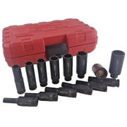 14-PC 1/4" Magnetic Deep Impact Socket 6-Point METRIC SET 4mm to 15mm