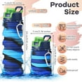 thumbnail image 1 of 14 Pack Collapsible Water Bottles 17oz Silicone Portable Foldable Leakproof Reusable Travel Cups with Clip for Camping Hiking Cycling Outdoor, 1 of 5