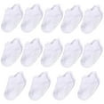 thumbnail image 1 of 14-Pack White Baby Toddler Grip Socks 3T-4T 4T-5T for Boys Girls, 1 of 7