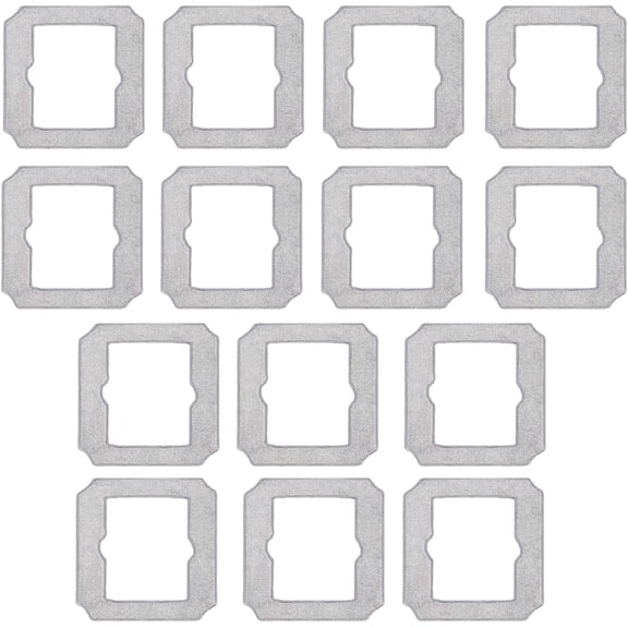 14 Pack Mop Replacement Pad,Microfiber Mop Refill/Pad Compatible with Ecovacs Winbot Mini Robot Vacuum Cleaner,Part to W-CC02-0012