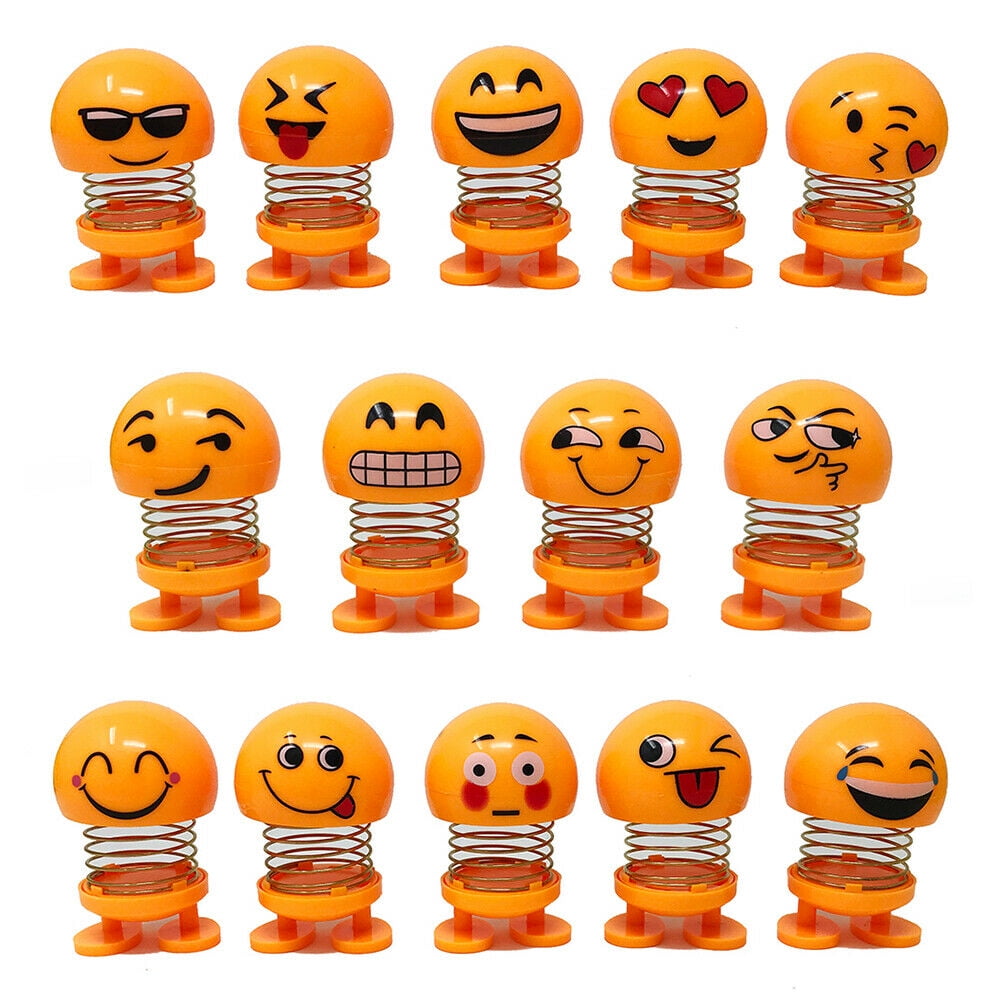 Emoji shaking head doll deals