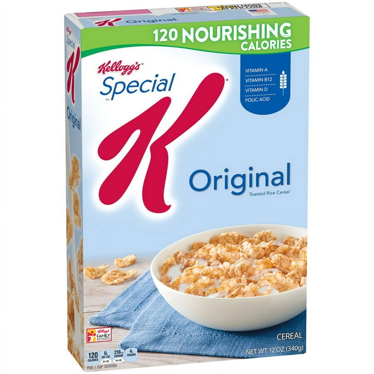  Kellogg's Special K, Breakfast Cereal, Original, .81oz