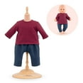 thumbnail image 1 of Corolle : Striped T-Shirt & Pants 14''/36 cm, 1 of 4