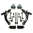 thumbnail image 1 of 14 Pc Front & Rear Suspension Kit Control Arm Tie Rods Sway Bars Wheel Bearing and Hub Assembly Compatible with FWD Models Fits select: 2000-2013 CHEVROLET IMPALA, 2006-2007 BUICK LACROSSE, 1 of 8