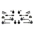 thumbnail image 1 of 14 Pc Front Sway Bar Frame Bushings 30mm (1.18 inch) Tie Rod Ends Adjusting Sleeves Ball Joints Suspension Kit Fits select: 1997-2003 FORD F150, 1997-2002 FORD EXPEDITION, 1 of 14
