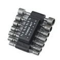 14 Pcs 512mm Imperial Socket Nut Impact Driver Adapter Drill Bits 1/4