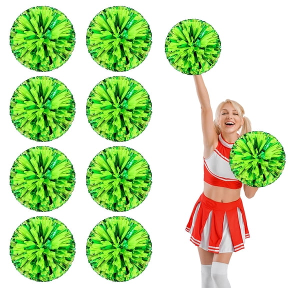 14 Pcs Cheerleading Poms-pom Poms Cheerleading With Finger Holes Cheer Pom Pomsfor Dance- Matches- Team Spirit Sports.