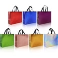 thumbnail image 1 of 14 Pcs Colorful Gift Bags Sets, 12.6 x 4.7 x 11 In Reusable Party Bags with Sturdy Bases, Mixcolor Goodie Bags Bulk for Birthdays, Weddings, Xmas, Holiday- 7 Colors, 1 of 4