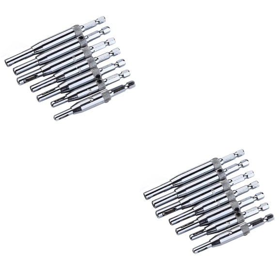 14 Pcs Door Hinge Drill Bit Set Precisely Positioned for Woodworking Hole Dilating Drill