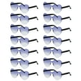 thumbnail image 1 of 14 Pcs Heart Shaped Sunglasses for Beach Party Rainbow Glass Birthday Gradient Gray, 1 of 6