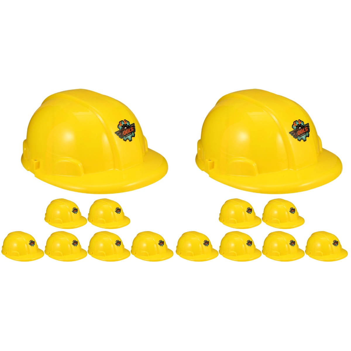 14 Pcs Kidcore Clothes Hard Hat Role Play Toys for Kids Construction Hats Child Party Hat Kids