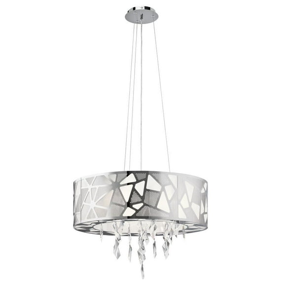 14'' Pendant by Elan 83675 in Chrome Finish