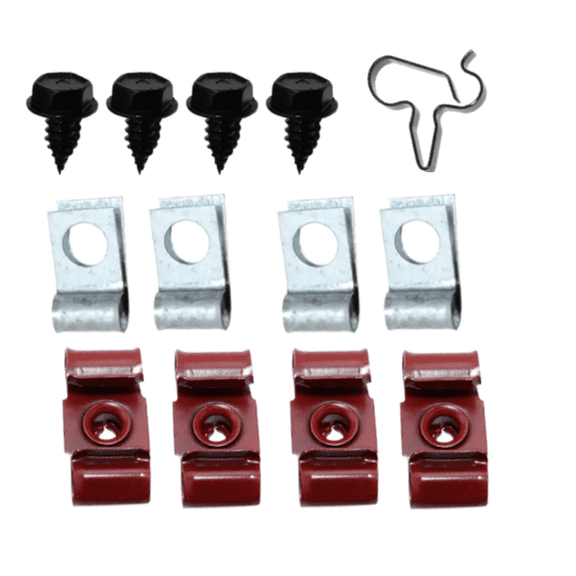 14 Piece Brake Line Clip Kit 1966-1967 Pontiac GTO and LeMans H.O. Models Only