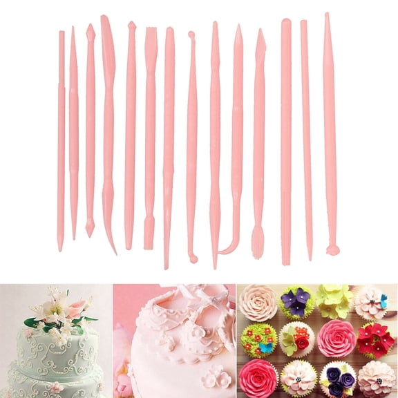14,Piece Clay Tool Set For Sculpting, Modeling Embossing, Durable Plastic