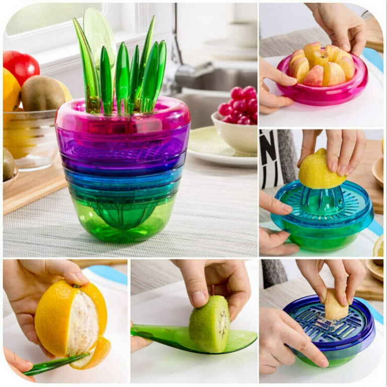 14-Piece Fruits Plant Multi Kitchen Tool Set - Walmart.com