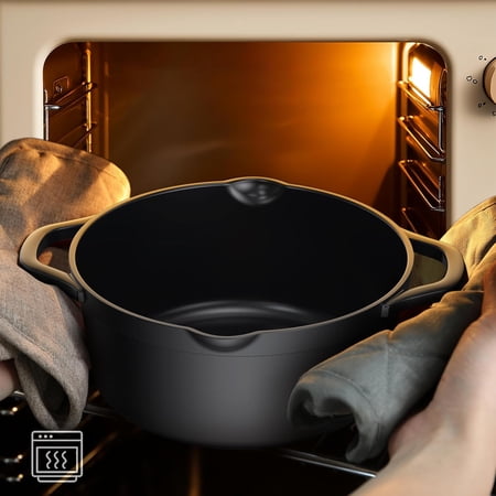 14-Piece Nonstick Cookware Set with Pour Spouts, Induction Ready Pots and Pans for Everyday Cooking