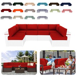 14 Piece Patio Furniture Cushion Set Outdoor Sofa Replacement