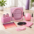 Pliates Kit 14-Piece Pilates Starter Kit For Women, Home Workout Fitness Set ...