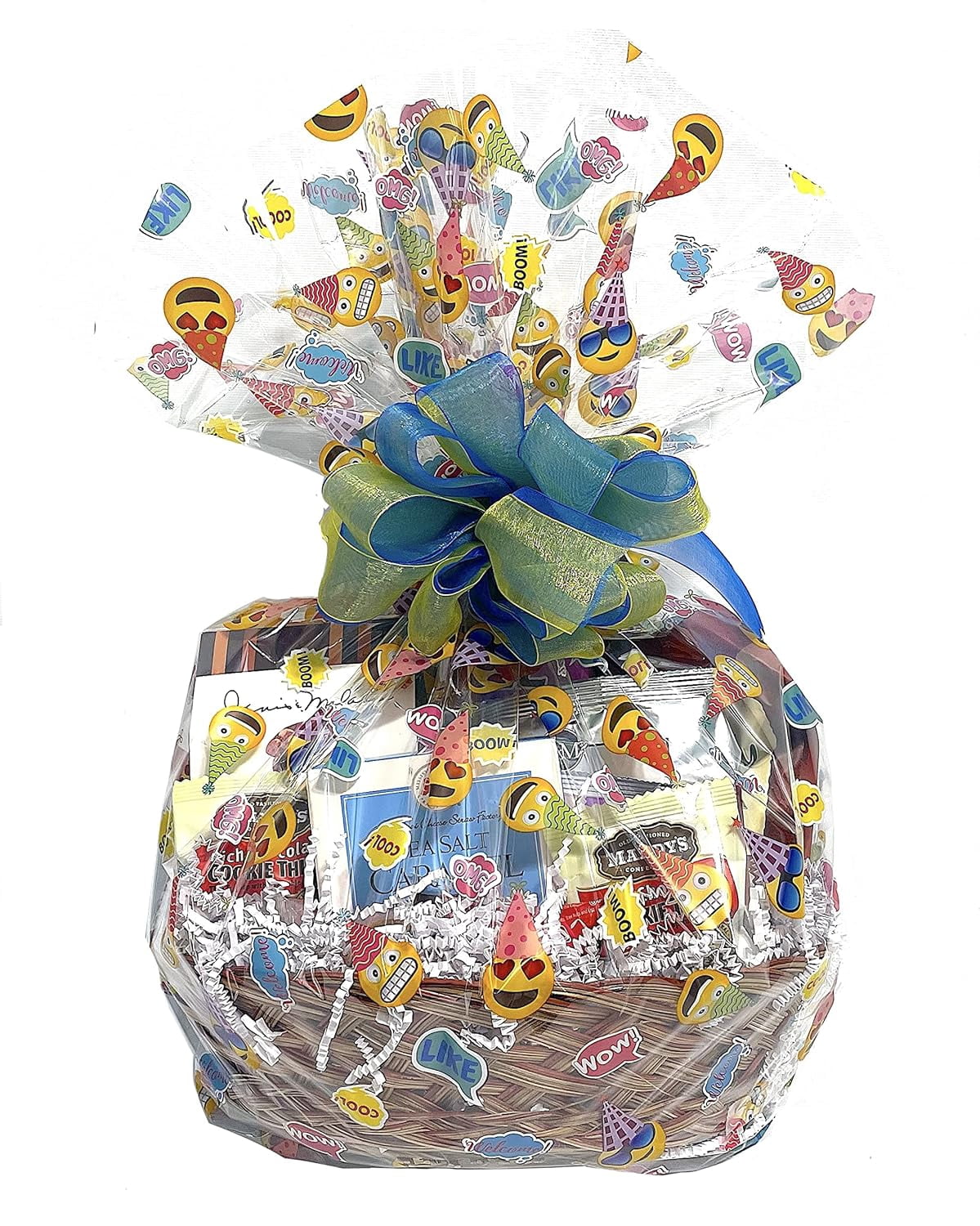 14 Piece customizable chocolate gift basket chocolates, cookies, and