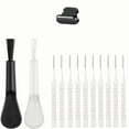 thumbnail image 1 of 14 Pieces Cleaning Kit for Charging Port, Multifunctional Cleaning Tool Compatible with Airpods, , Keyboard, Car Vent, and More Lightning Port Devices, 1 of 2