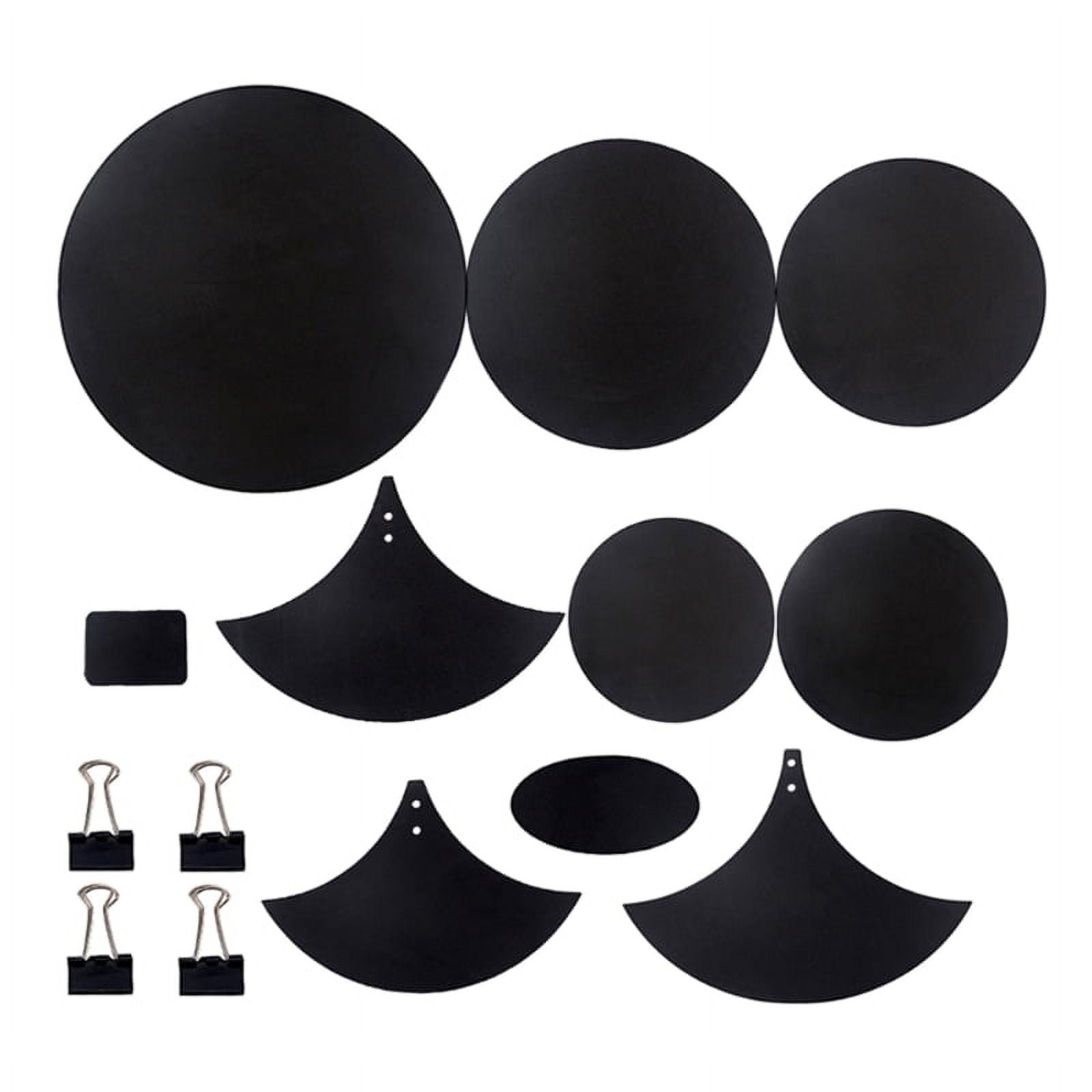 14 Pieces Drum Silencers Pads with 4 Binder Clips Cymbal Drum Mute Pads