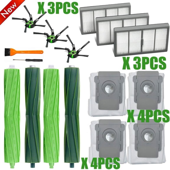 14 Pieces Irobot Replacement Part Compatible with iRobot Roomba s9 (9150) s9+ s9 Plus (9550) S Series Wi-Fi Connected Robot Vacuum Cleaner
