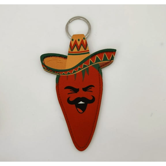 14 Pieces Keychain Holder for Mini Tabasco Hot Sauce Fun & Spicy Accessory for Travel, Gifts, and Everyday Use