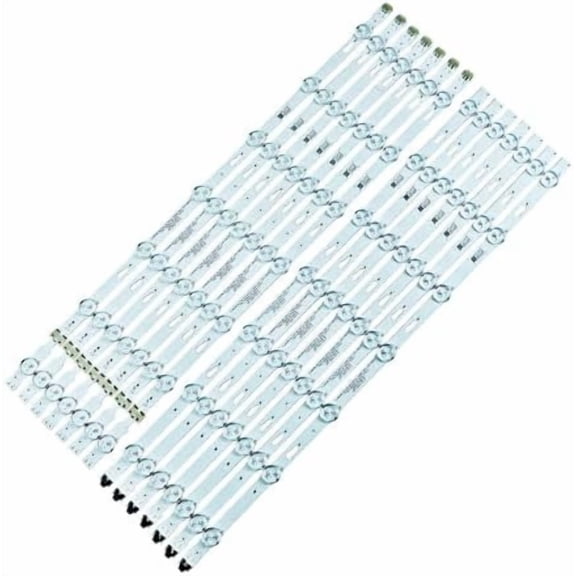 14 Pieces LED Backlight Strips for Samsung 58'' TV UN58MU6100 UN58MU6070 UA58NU7103 V7DU-580DCA-R0 V7DU-580DCA-R0 BN96-43942A 43943A S_MU6100_58_FL30 LM41-00516A 00517A$$Tools & Hardware Other