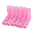 thumbnail image 1 of 14 Pieces Plastic Hair Rollers, Happon Small Size Curlers Snap Rollers Self Grip Rollers Hairdressing Curlers No Heat Hair Curlers for DIY Hairdressing Hair Salon Hair Barber (Random Color), 1 of 7