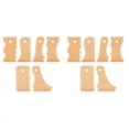 thumbnail image 1 of 14 Pieces Pottery Trimming Tools Pottery Clay Foot Shaper Tools Texture Wooden Profile Rib Bundle Foot Shaper, 1 of 7