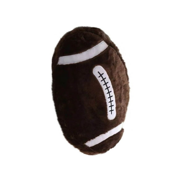 14" Plush Rugby Pillow - Ultra-Soft, Durable Stitched, Educational Toy & Decorative Gift for Kids (Washable Fleece)