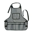 thumbnail image 1 of 14-Pocket Canvas Gardening Apron - Multi-Tool Organizer for Gardeners & Artists, Durable Work Apron for Grilling with Adjustable Fit, 1 of 7